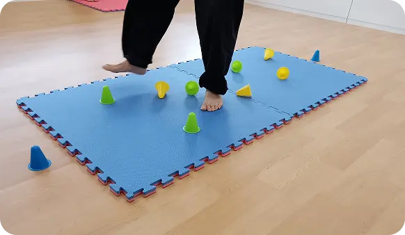 午前の支援の様子