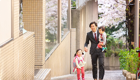 子育てをしている